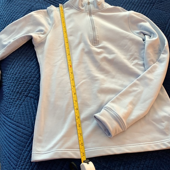 Nike Women’s fleece zip pullover size Medium - Picture 8 of 9